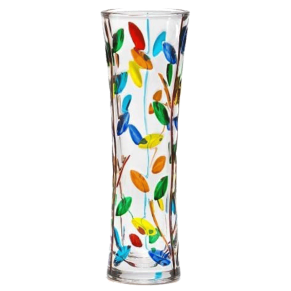 Flowervine - Tree of Life Murano Multi Color Bud Vase