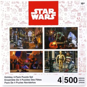 Star Wars Holiday Four-Pack Puzzle Set