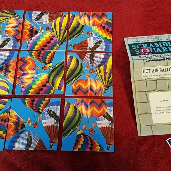 Scramble Squares - Hot Air Balloons Puzzle