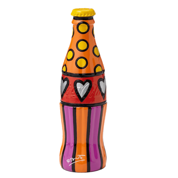 Britto Coke Bottle Yellow Cap