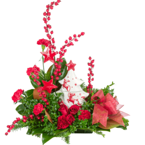Christmas Cookie Jar Bouquet