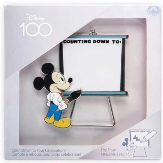 Disney Jumbo Pin - Disney100 - Mickey Countdown