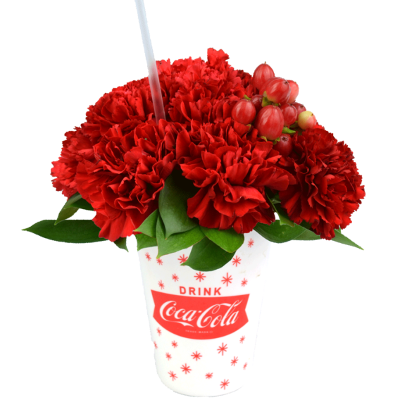 White-Coke-Cup-with-Flowers