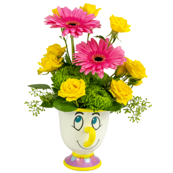 Be Our Guest Chip Mug Bouquet