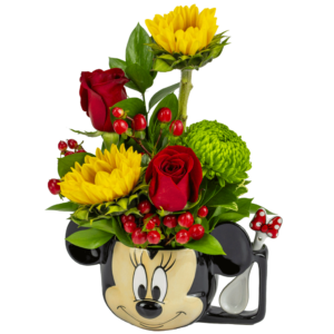 Minnie's Magic Mug of Flowers