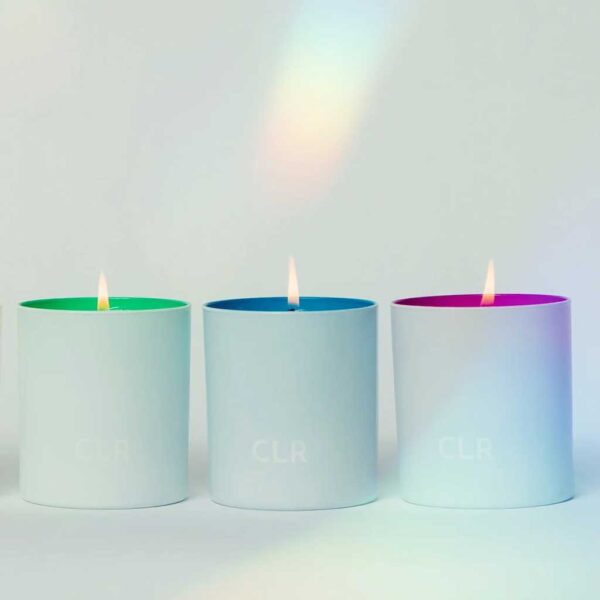 CLR Purple - Lemon, Berry, & Fig Scented Candle