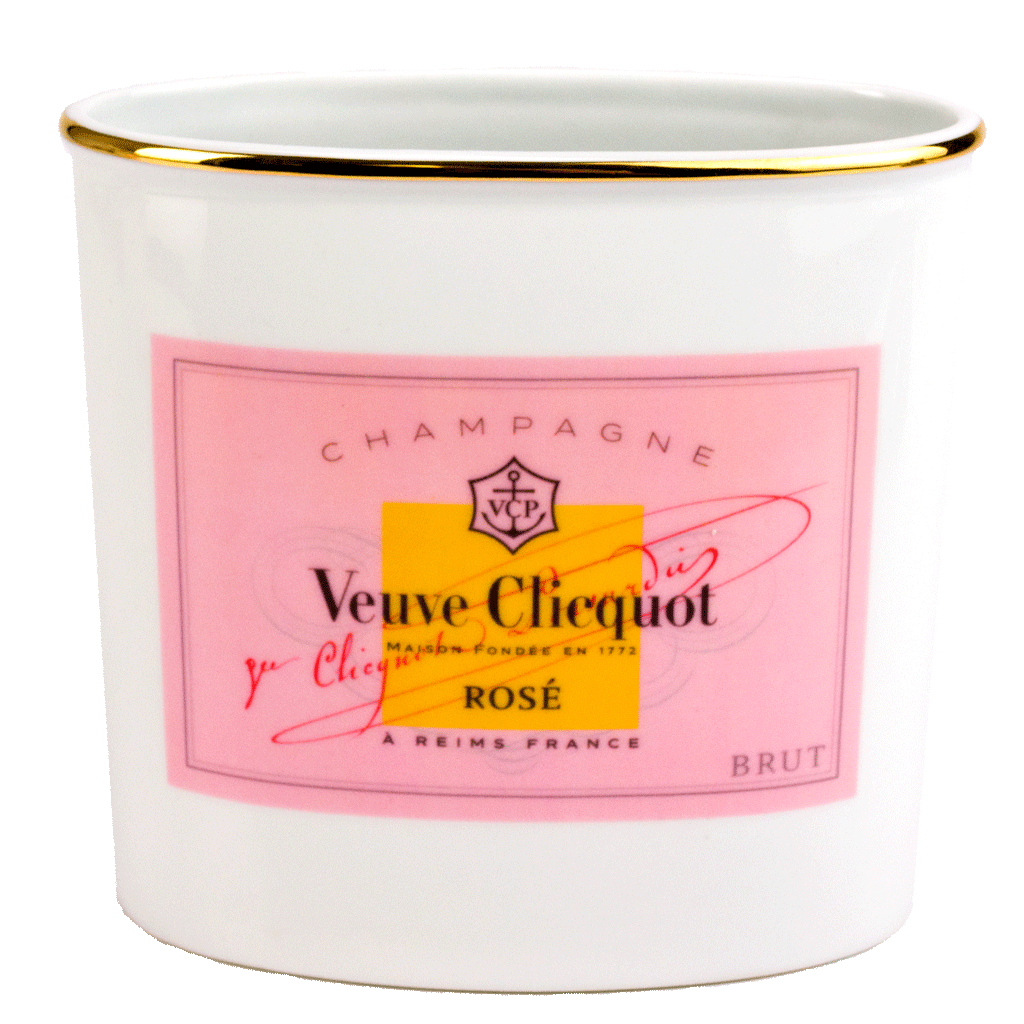 Veuve Clicquot Oval Porcelain Container