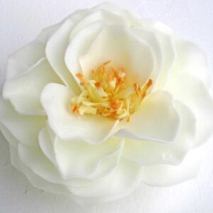 White Empress Soap Flower