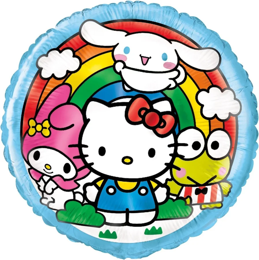 Hello Kitty 18" Hello Kitty & Friends Foil Balloon
