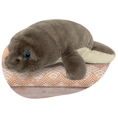Animal_Manatee_Angle_Styled_1 Manatee - The Drift Plush