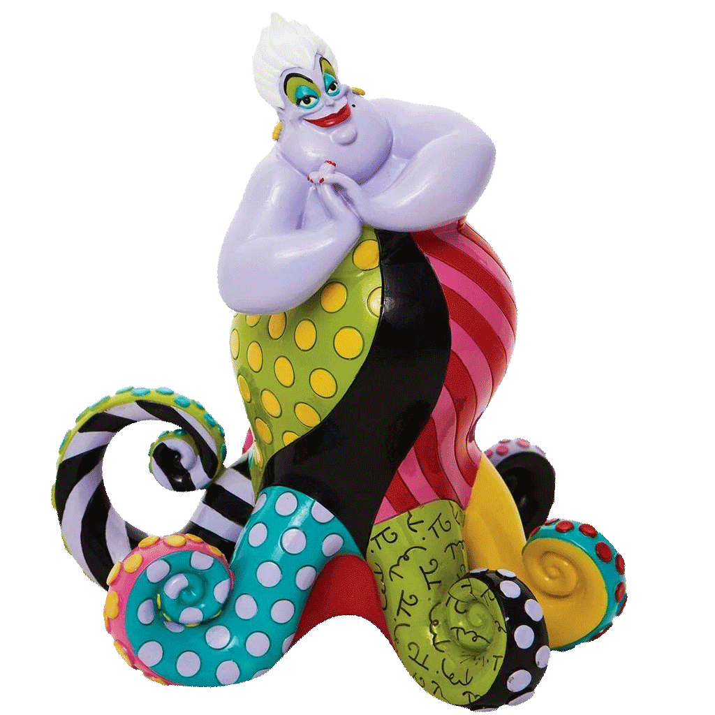 Britto-Disney-Ursula-Figurine Britto Disney Ursula Figurine
