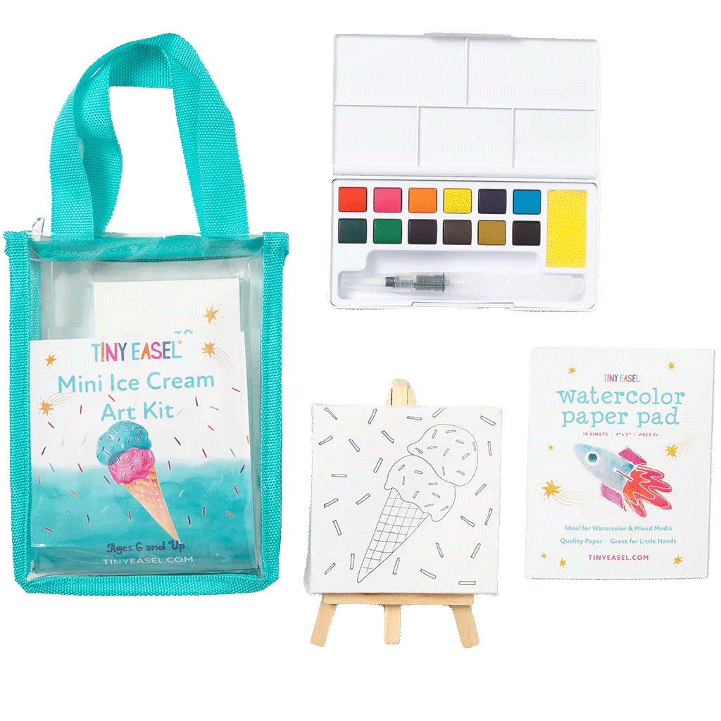 Mini-Art-Kit-Ice-Cream Mini Art Kit – Ice Cream