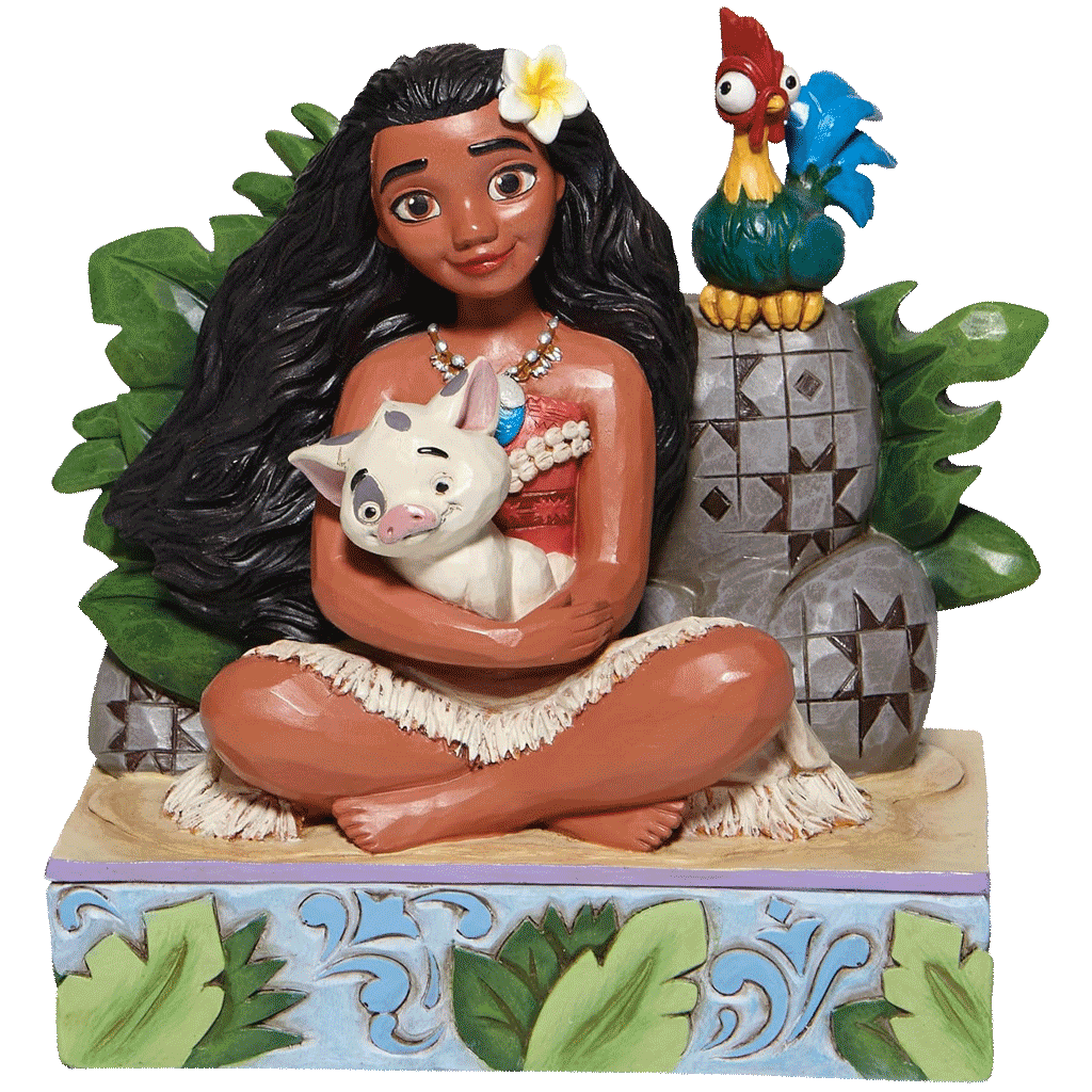 Moana-with-Pua-and-Hei-Hei-by-Jim-Shore Moana with Pua and Hei Hei by Jim Shore