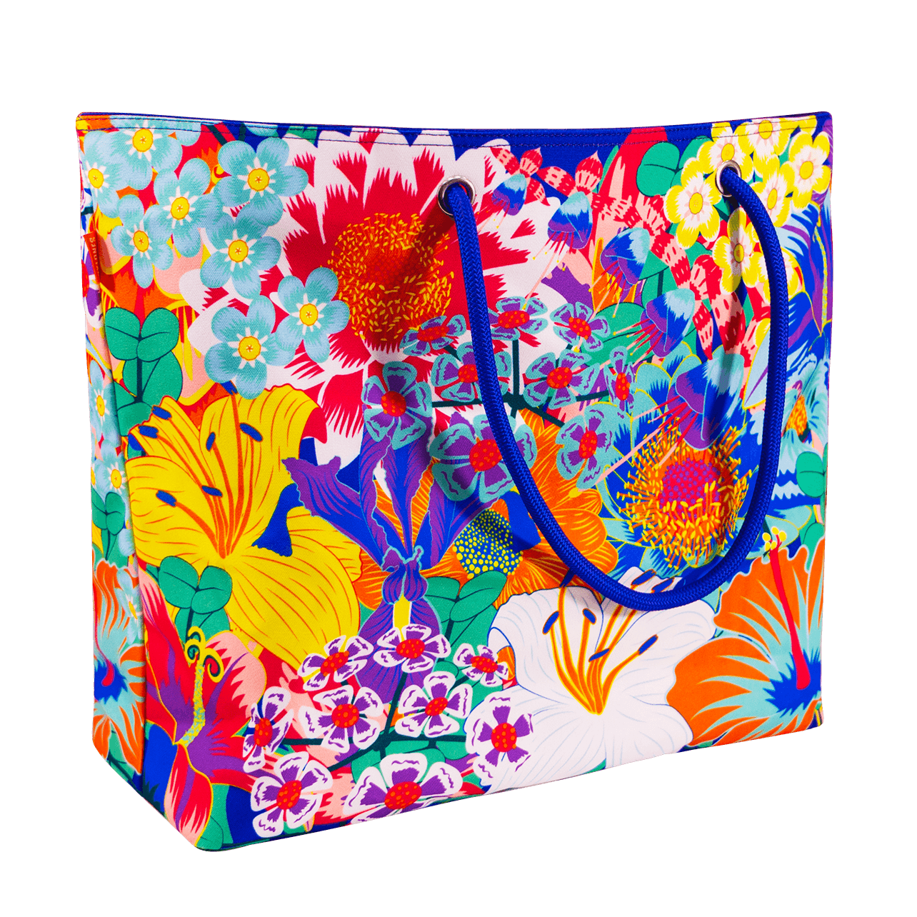 big-beach-bag-beach-bag Pylones Beach Bag - Flowers
