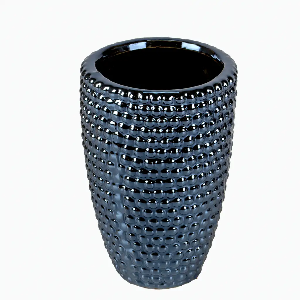 Blue Hobnail Vase Blue Hobnail Vase
